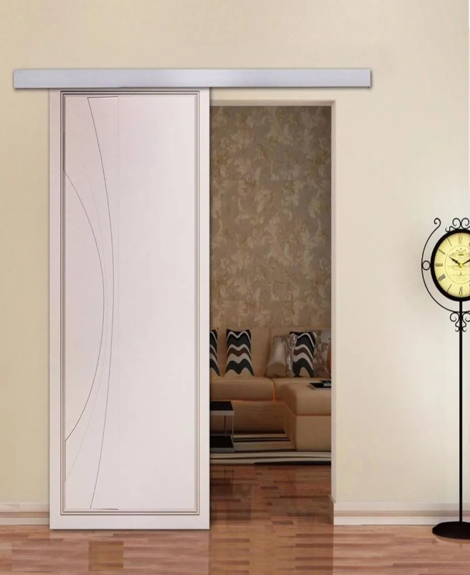 Sliding Barn Door Hardware 66ft Aluminum Alloy Modern Style for Interior Closet Doors2357093