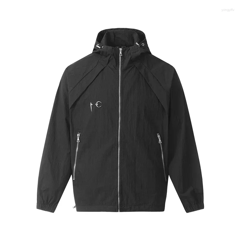 DHgate.com:Mens Summer Thug Club Metal Logo Zip Sun