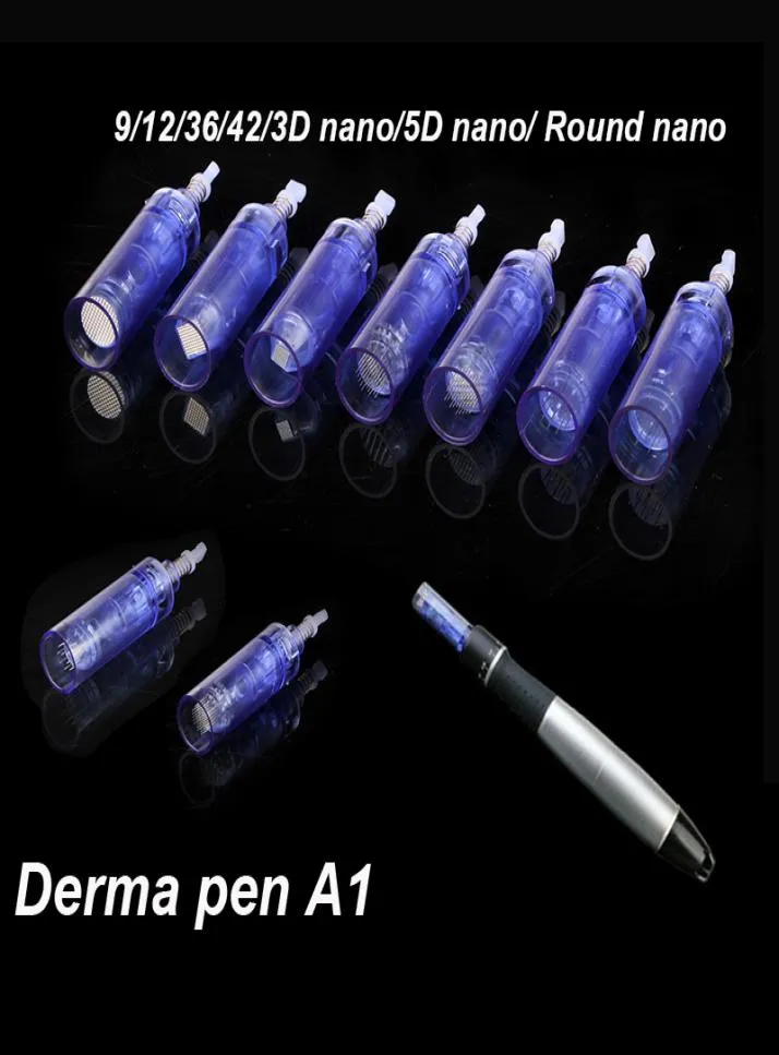 9 12 24 36 42 Nano för drpen derma penna mikronedle uppladdningsbar dermapen dr penna a1 nålkassett 2767990