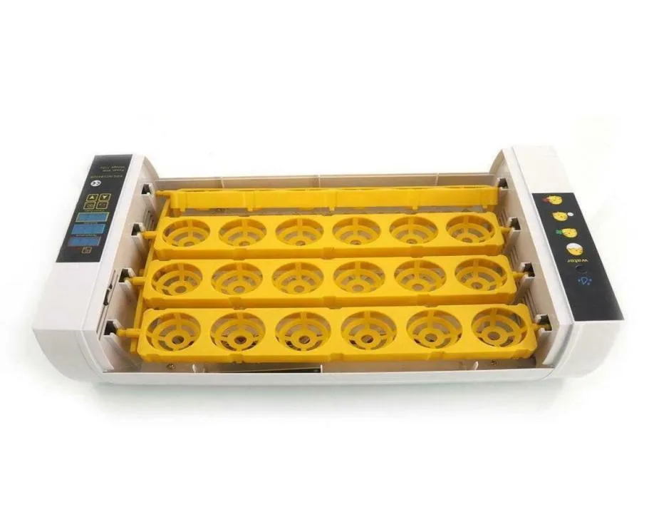 24 uova incubatrice di incubatrice matica trasformare la temperatura qylmih impacco20109588523