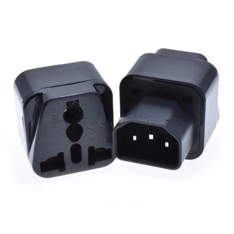 Universal Travel Power Adapter Wtyczka IEC320 UPS PDU C13 Wylotowy wylot złącza komputerowy komputerowy gniazdo przedłużanie gniazda