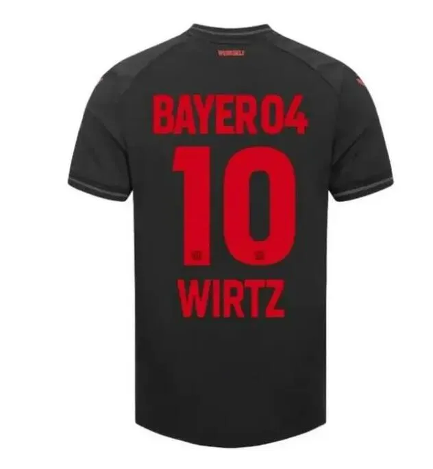 Bayer 04 Leverkusen Wirtz 10 レッドシャツ
