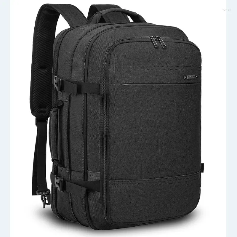 Rackpack 40l ноутбук, проездной мужчина, расширяемая большие мощности, одобренные полет мужчина, заряжая водонепроницаемые 15,6 -дюймовые рюкзаки Mochilas