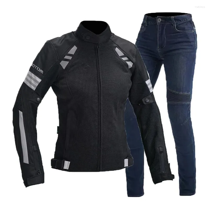Motorradbekleidung Jacke Einstellen von Taillenrennen mit Widerstandsschutzausrüstung atmungsaktivem Anzug winddichtem Chaqueta Moto m