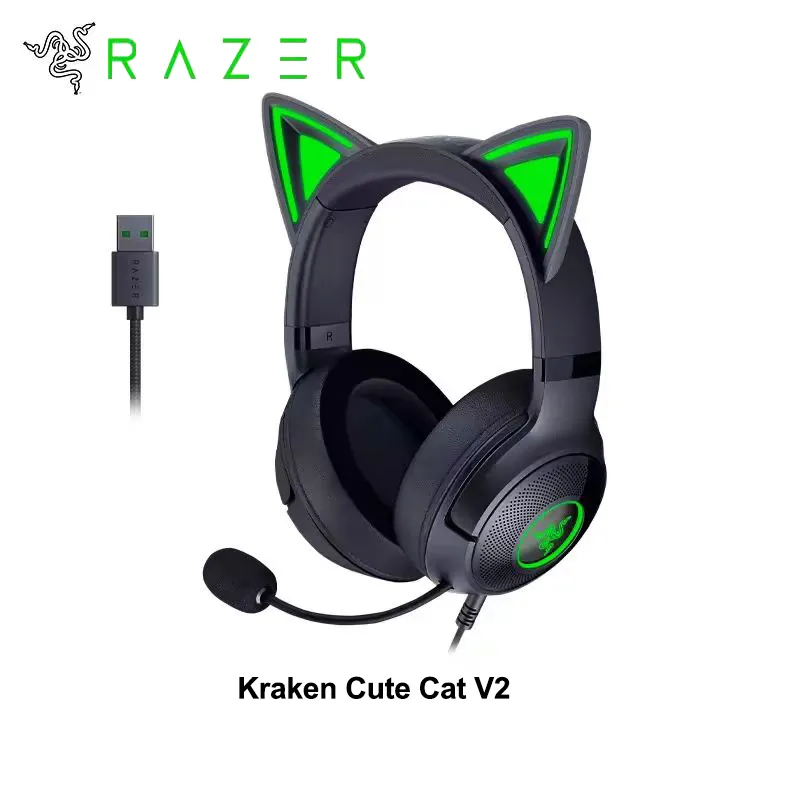 Razer kraken kitty edition pc gaming headset new arrivals