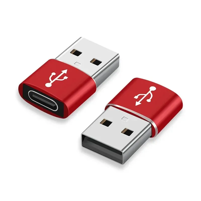 USB 3.0 a USB C 3.1 Adaptador Mini Hiadro Hi-Velocidad USB Tipo C Hembra A USB Tipo A Conversador de datos de datos de carga rápida masculina