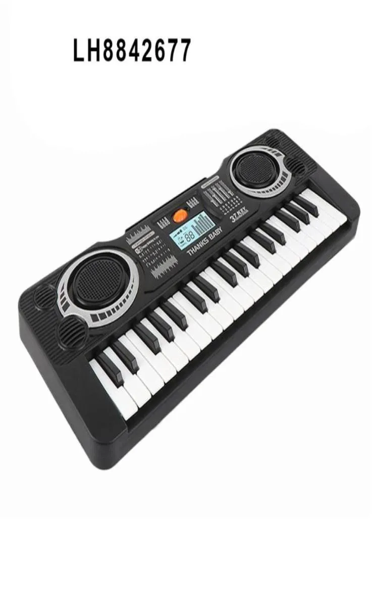 Key Baby Piano Children Tastiera Strument Electric Musical Strument Toy 37Key Electronic Party Favor7671664