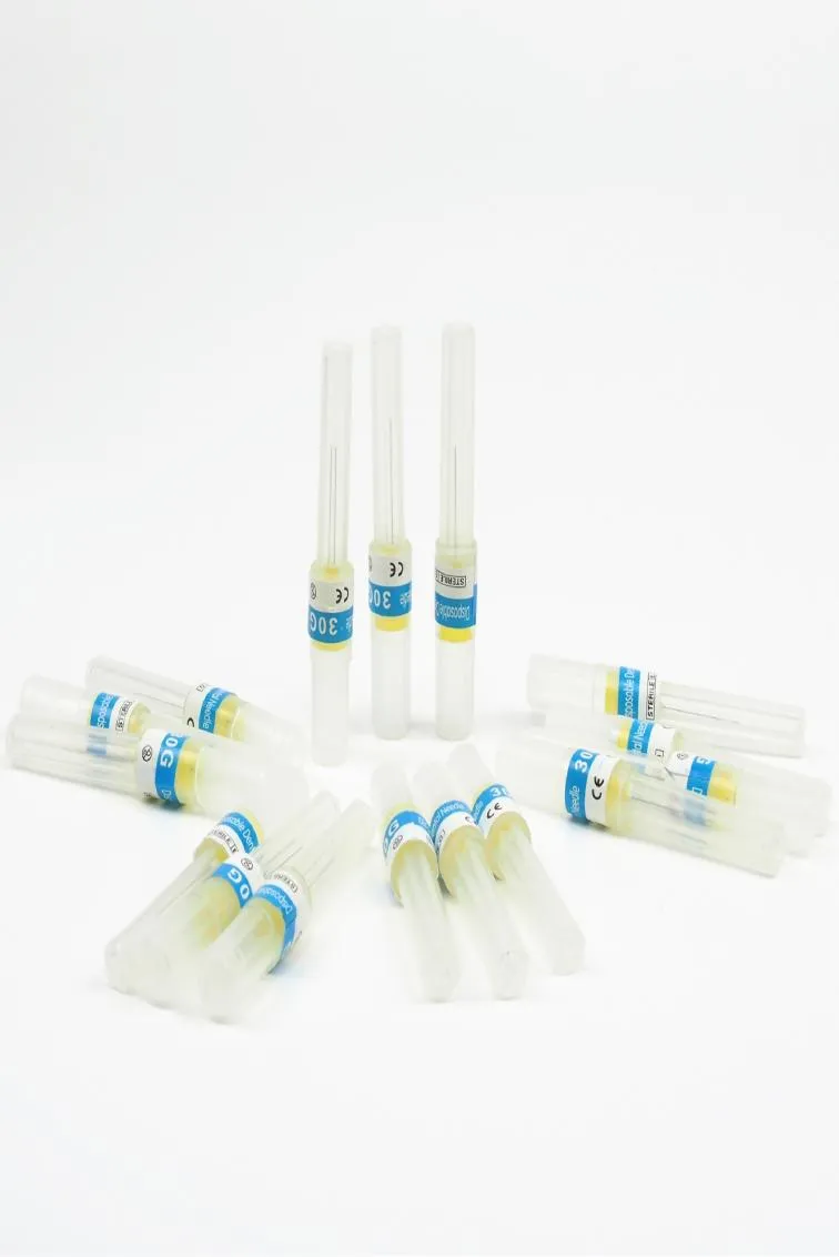Tampons de peau 30G21mm Skin Tag pour les fibroblastes Maglev Mole Freckle Pen et Paa Ozone Plasma Machine1462459