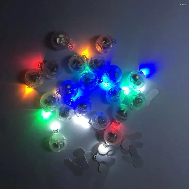 Party Decoration Factory Year Birthday Switch Blinking Ballon Lampe LED 7 Farbbecher Ball