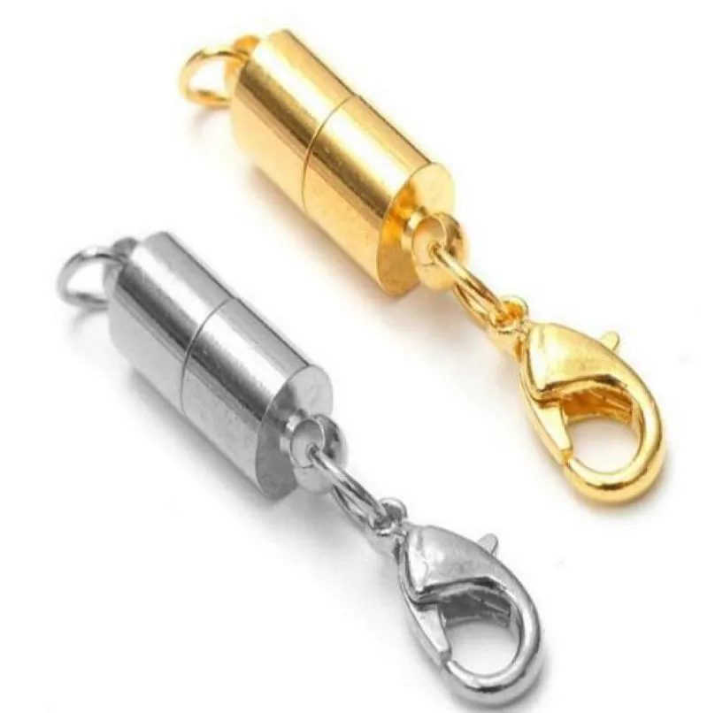 Gancos de cilindro de colar de ímã magnético de 20pcslot para ganchos para jóias de artesanato de moda DIY Presente AC013622987