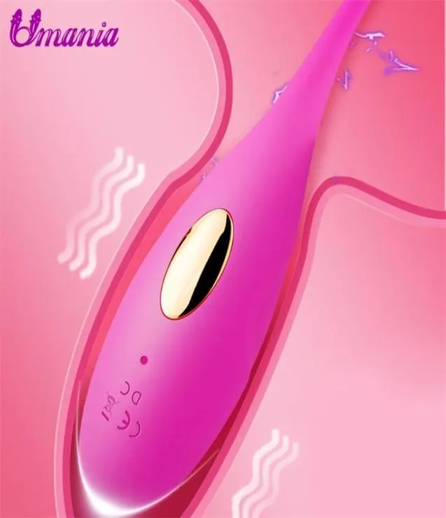Umania draadloze afstandsbediening Vibrator Siliconen Bullet Egg Vibrators Sex USB Oplaadbaar speelgoed voor volwassenen Body Random Zendingen Y7442488