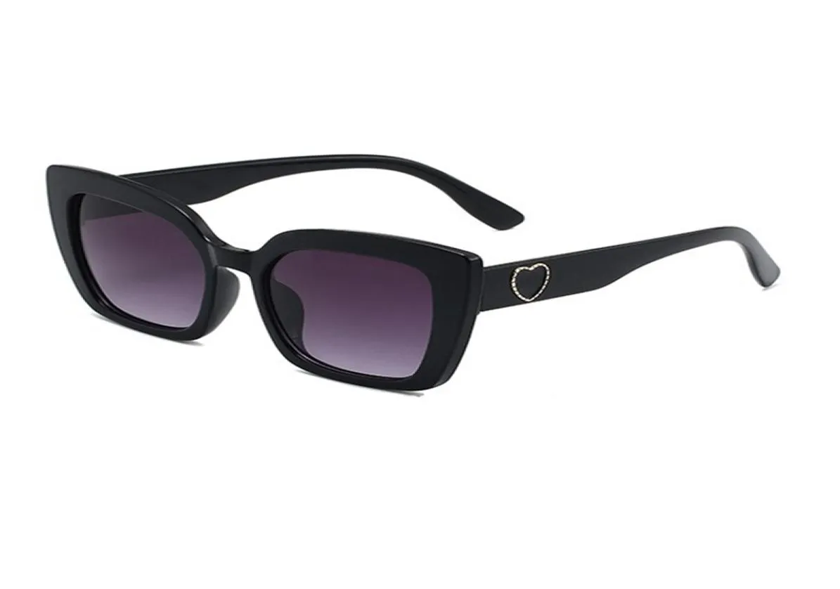 1123 Love Designer Zonnebril UV400 Zomermerk Goggles -bril Glazen UV Bescherming Eyewear 5 kleuren inclusief originele Box4438133
