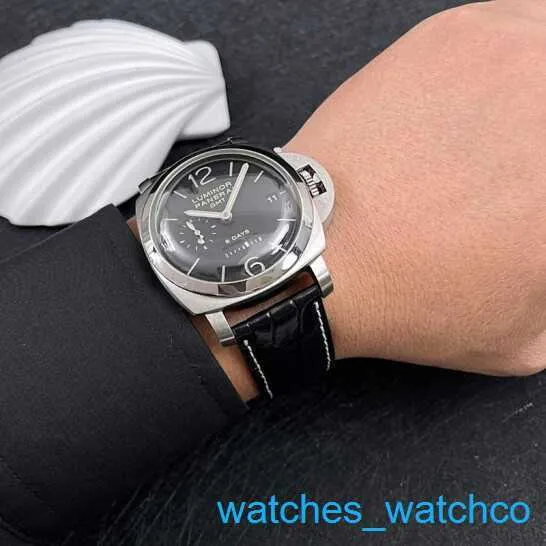 Men s Premium Watch Panerai Luminor Series Automatic Mechanical Timepiece with Eight Day Power Reserve
