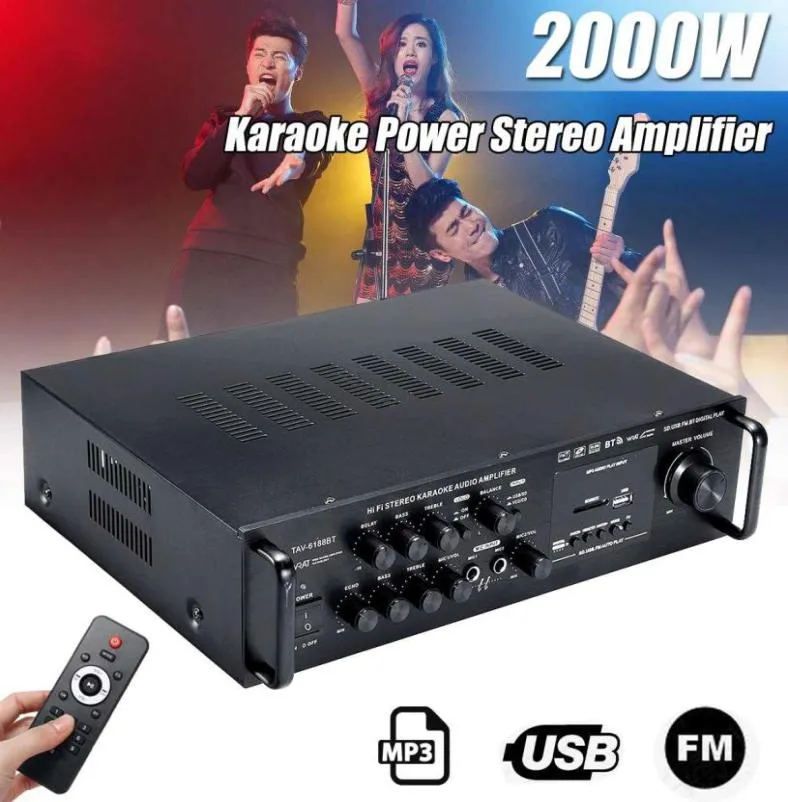 TDA7498E 160W2220W 21 Channel Power Amplifier Amplificador Subwoofer Sound Sound -versterkers voor Home Car Audio9455363