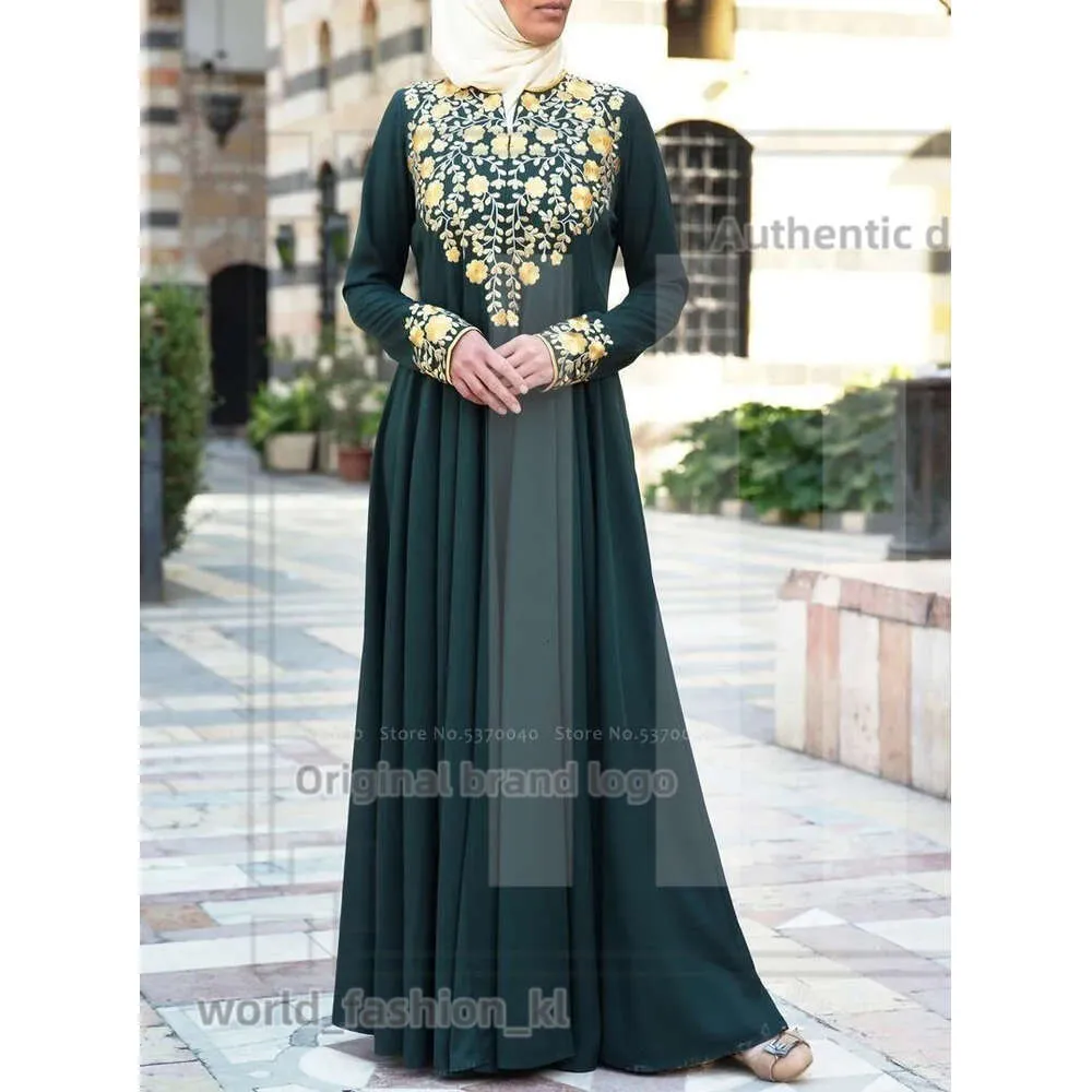 Mode ethnische Kleidung Frauen Abaya Elbise Dubai Muslim Designer Kleid marokkanischer kaftan türkischer Arabisch Kuftan Caftan Gebet Islam Islamische Arabte Mujer Ropaethni 607