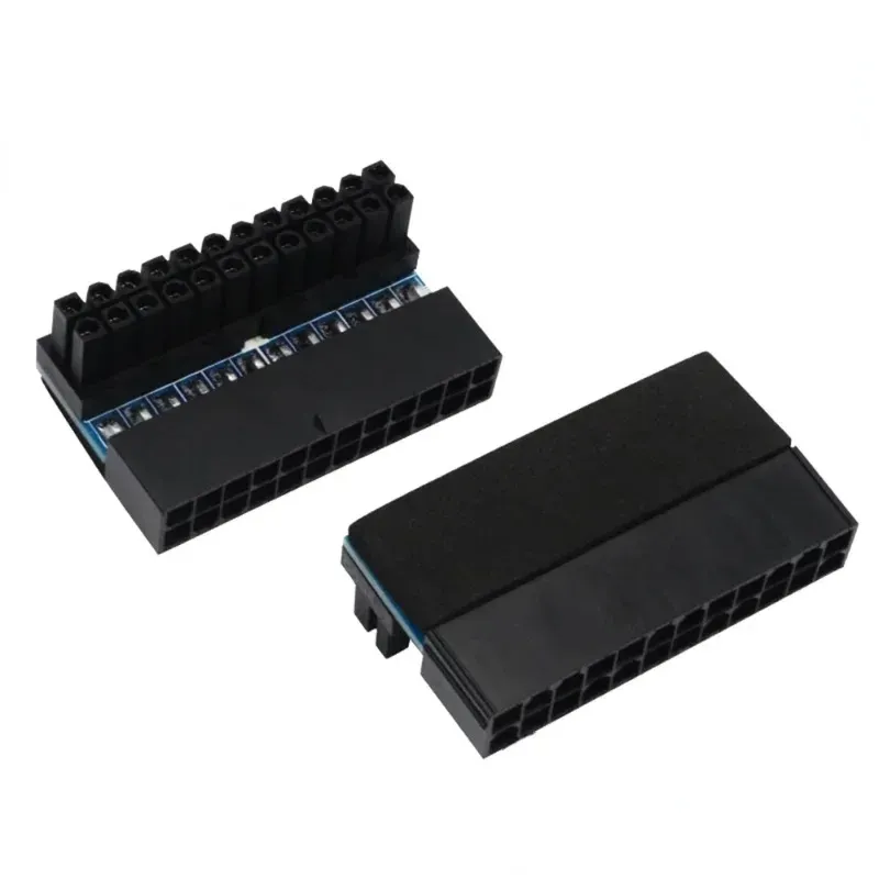 ATX 24PIN 90 stopnia 24 PIN do 24 PIN ZASADA ZASADA Adapter płyty głównej płyty głównej Złącza zasilające Modułowe do kabli zasilających