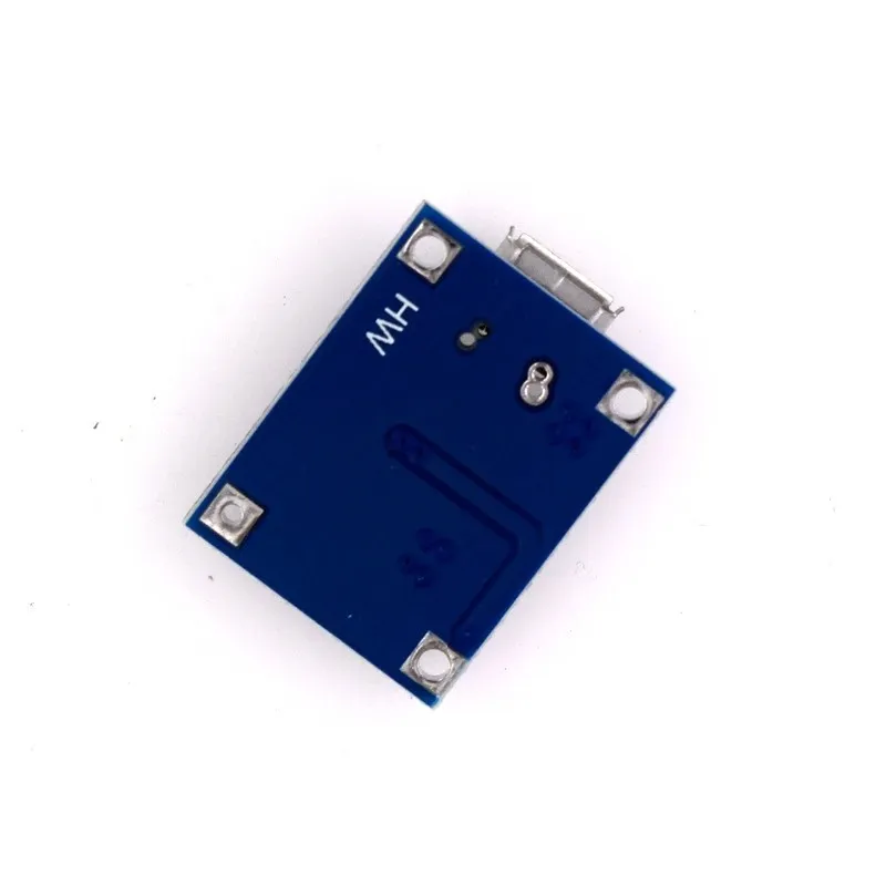 5V 1A Interface Micro USB 18650 Lithium Bateria de carregamento da placa de carregamento Módulo Controlador Proteção da função dupla Controle de carga