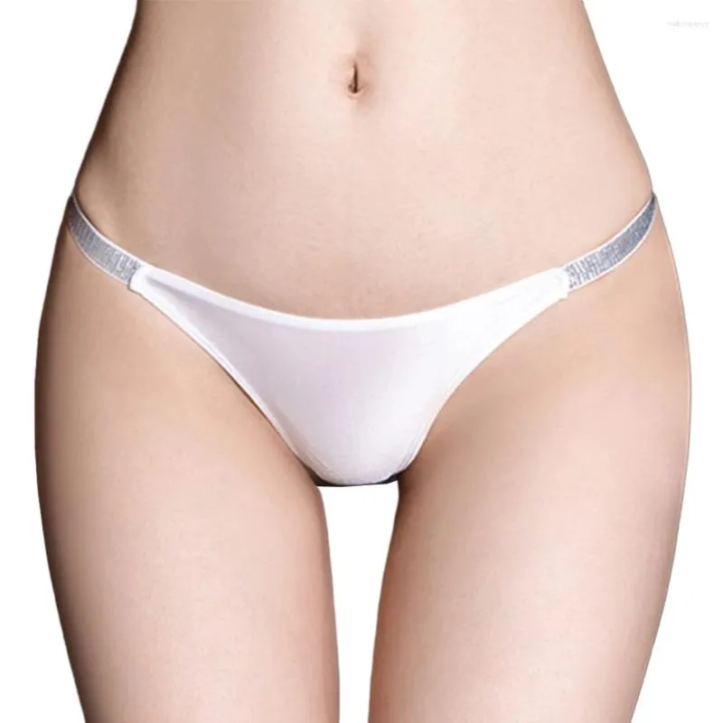 Culotte de femmes basse hauteur transparente femmes gsstring tongs slips de sous-vêtements coupés élevés adaptés à la plupart des gens sexy et faciles à porter