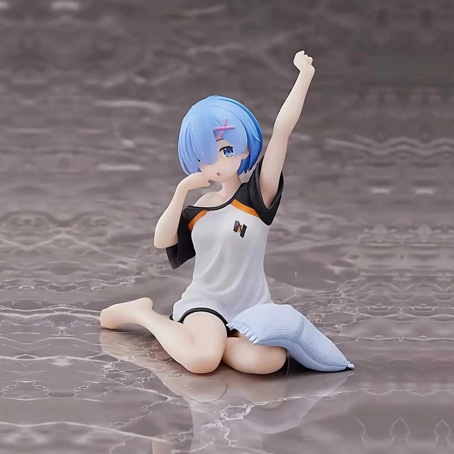 Actie speelgoedcijfers REM -cijfers 10 cm PVC -actiefiguren zijn leven in een andere wereld dan nul figuur anime rem stretch -poppen speelgoed voor het verzamelen decor