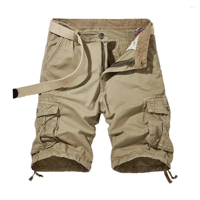 Męskie spodenki Summer Letni Targo Szybkie suche taktyczne solidmulti-pockets trening Krótkie spodnie