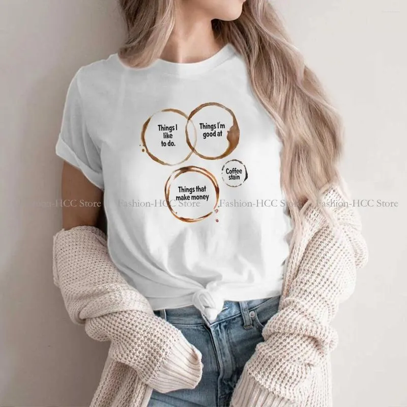 Dames t shirts dingen die geld verdienen casual polyester t -shirt venn diagram creatief streetwear shirt vrouwelijk tee