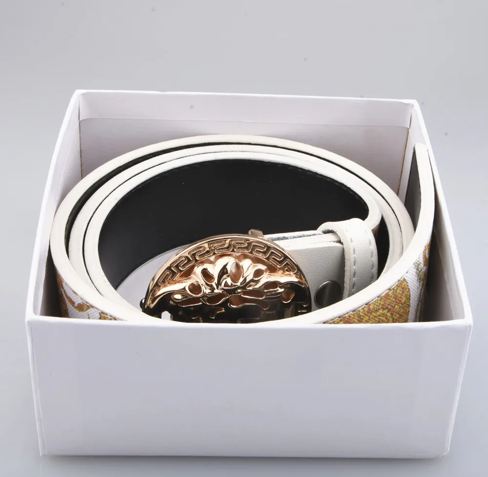 ceintures pour femmes ceinture de concepteur hommes 4,0 cm de largeur de largeur le mythe de la marque de boucle de la tête de méduse
