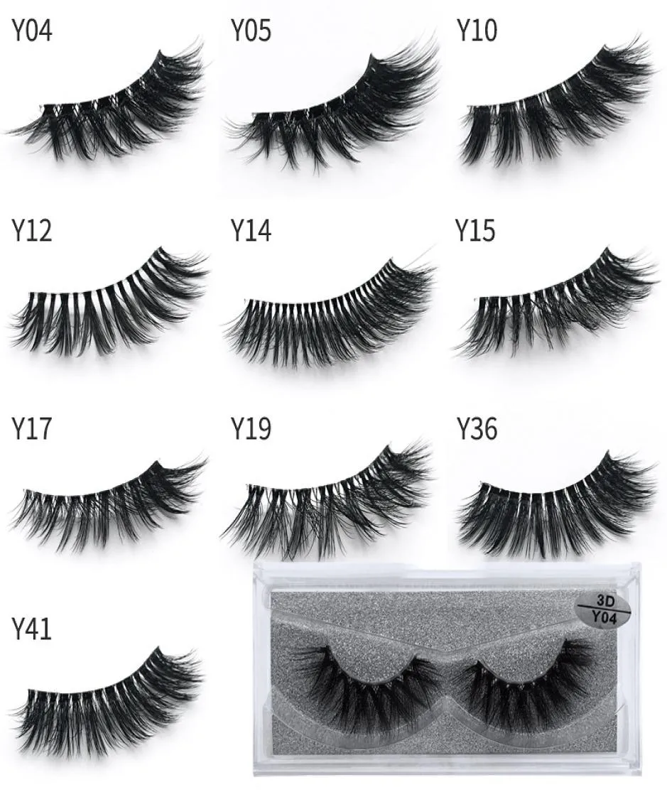 1Pairlot Mink Wimpern klare Bande Augen Wimpern kreuzen transparentes Band falsche Wimpern handgefertigte dramatische Wimpern Upper Lash3726244