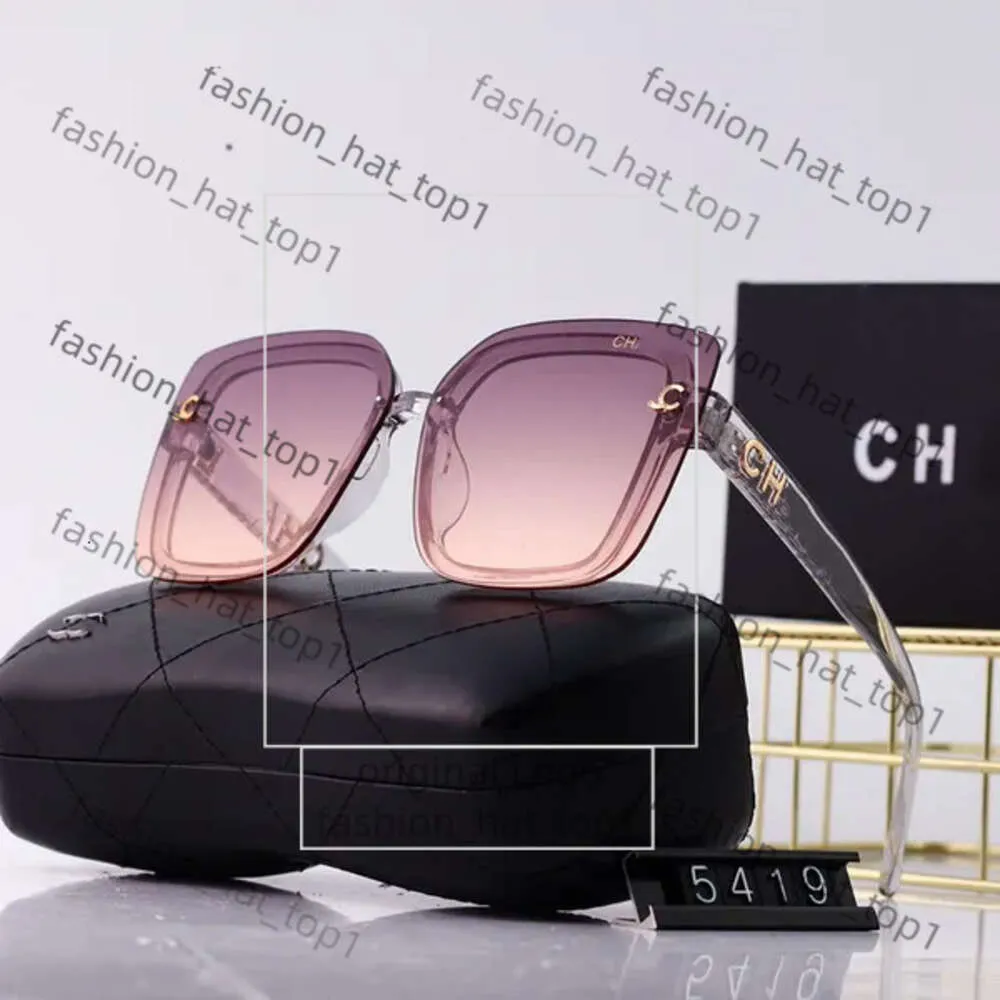 Óculos de sol Designer feminino canal óculos de sol homens estilo clássico moda esportes ao ar livre uv400 Óculos de sol de sol de alta qualidade Chanels Glasses 5126