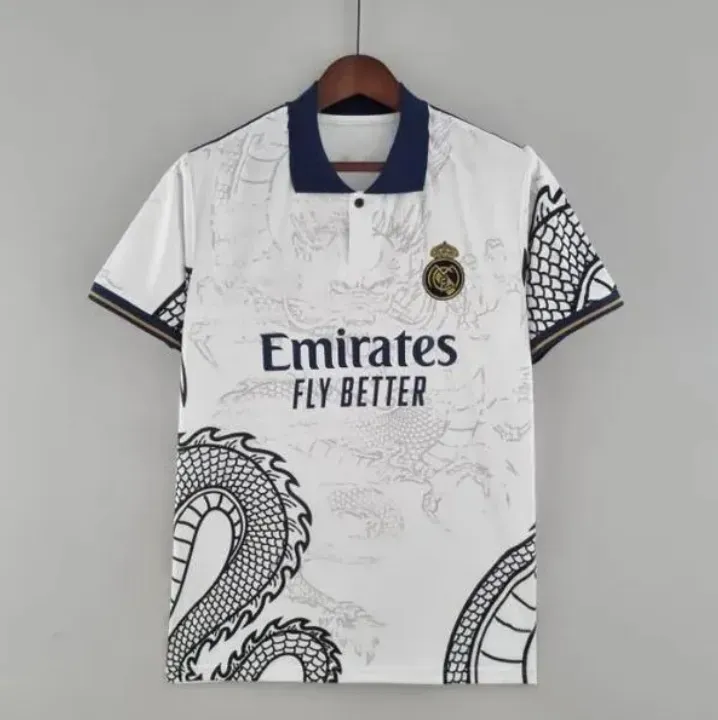 Maglie Calcio Real Maglia Real Madrid Drago Dragon Soccer Maglie
