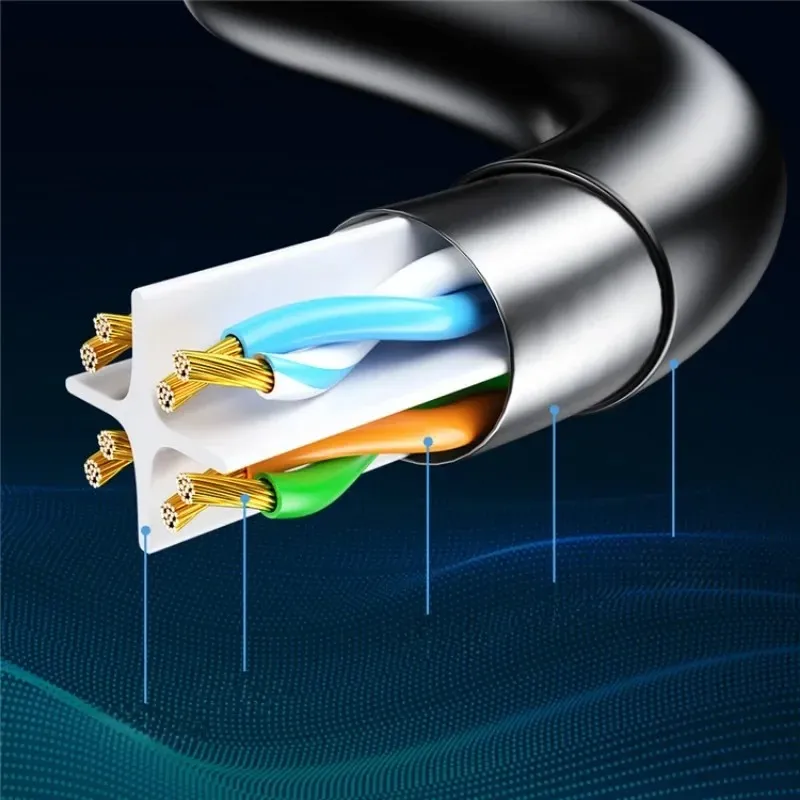 イーサネットケーブルCAT6 LANケーブル5/10/15M UTP CAT 6 RJ 45スプリッターネットワークケーブルRJ45ラップトップルーター用のツイストペアパッチコード