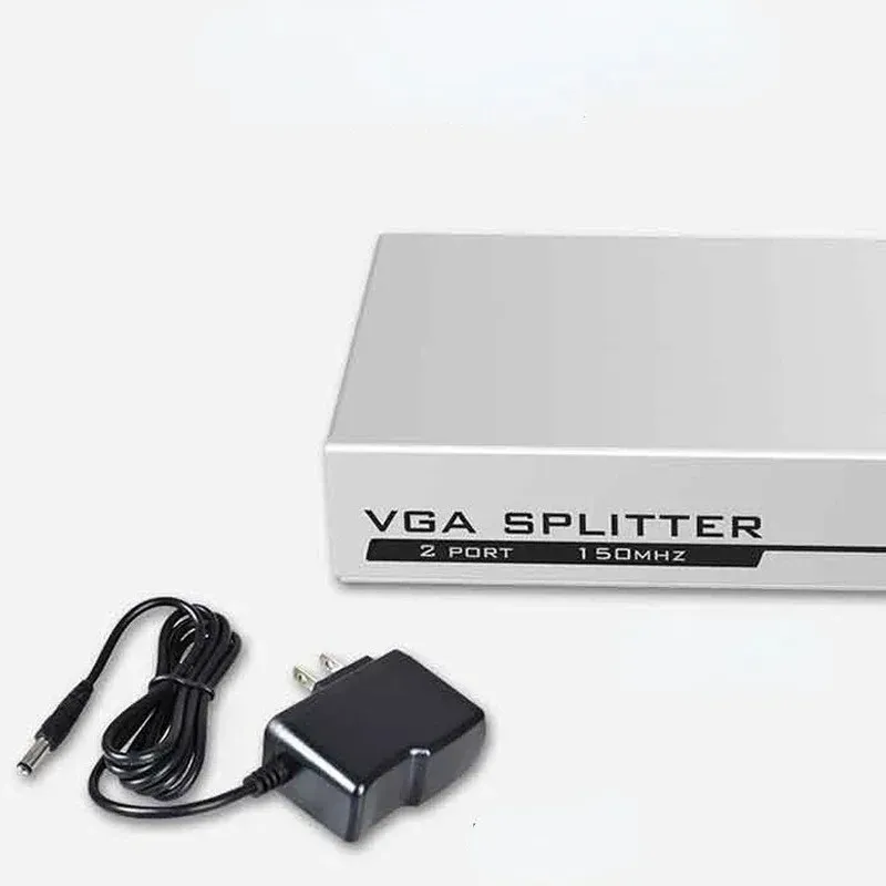 MT-VIKI 2PORT VGA SPLITTER 1 Input 2 Uitvoer HD Video Splitter 1 Computerhost om twee monitors Splitter MT-1502 aan te sluiten