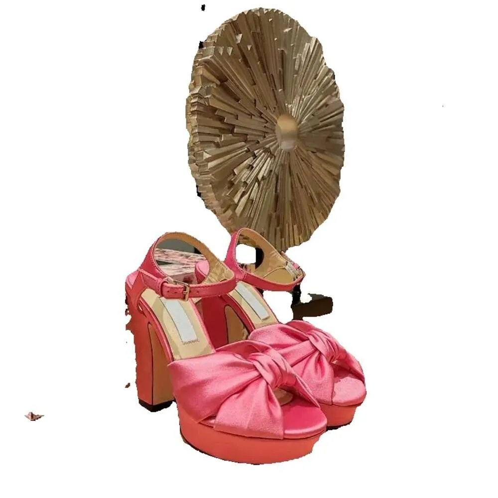 Women Sky Sandals Spring And Silk Bow High S Summer Shoes Super Heel Waterproof Platform Thick Open Toe Shoe Hoes Uper Hoe Ummer ummer hoes uper hoe