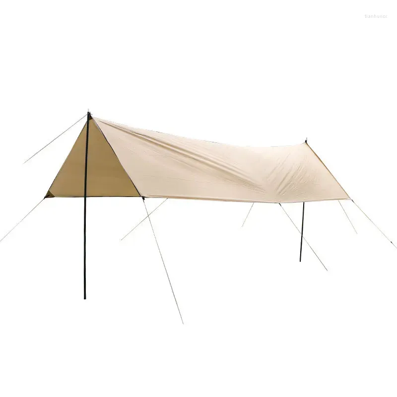 Çadırlar ve barınaklar açık tente çadır kamp piknik yağmur güneş koruma gölge bez piknik.