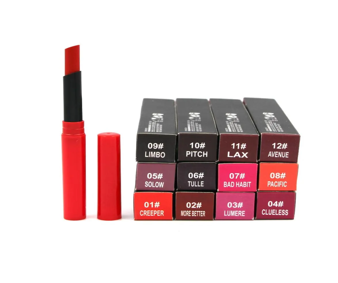 Girls Lipsticks stylo lippenstiftift mate Lipstick Easy Facile à porter un maquillage 3G Natural Longlast Batom3725203