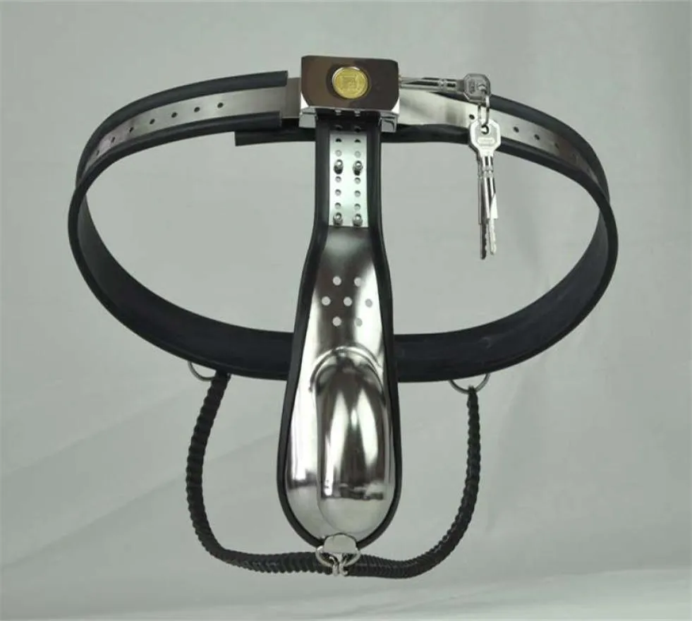 Le plus récent montant de courbe modèle-y est entièrement réglable entièrement réglable Dispositif de ceinture en acier inoxydable avec pénis cage bdsm sex Toy4732733