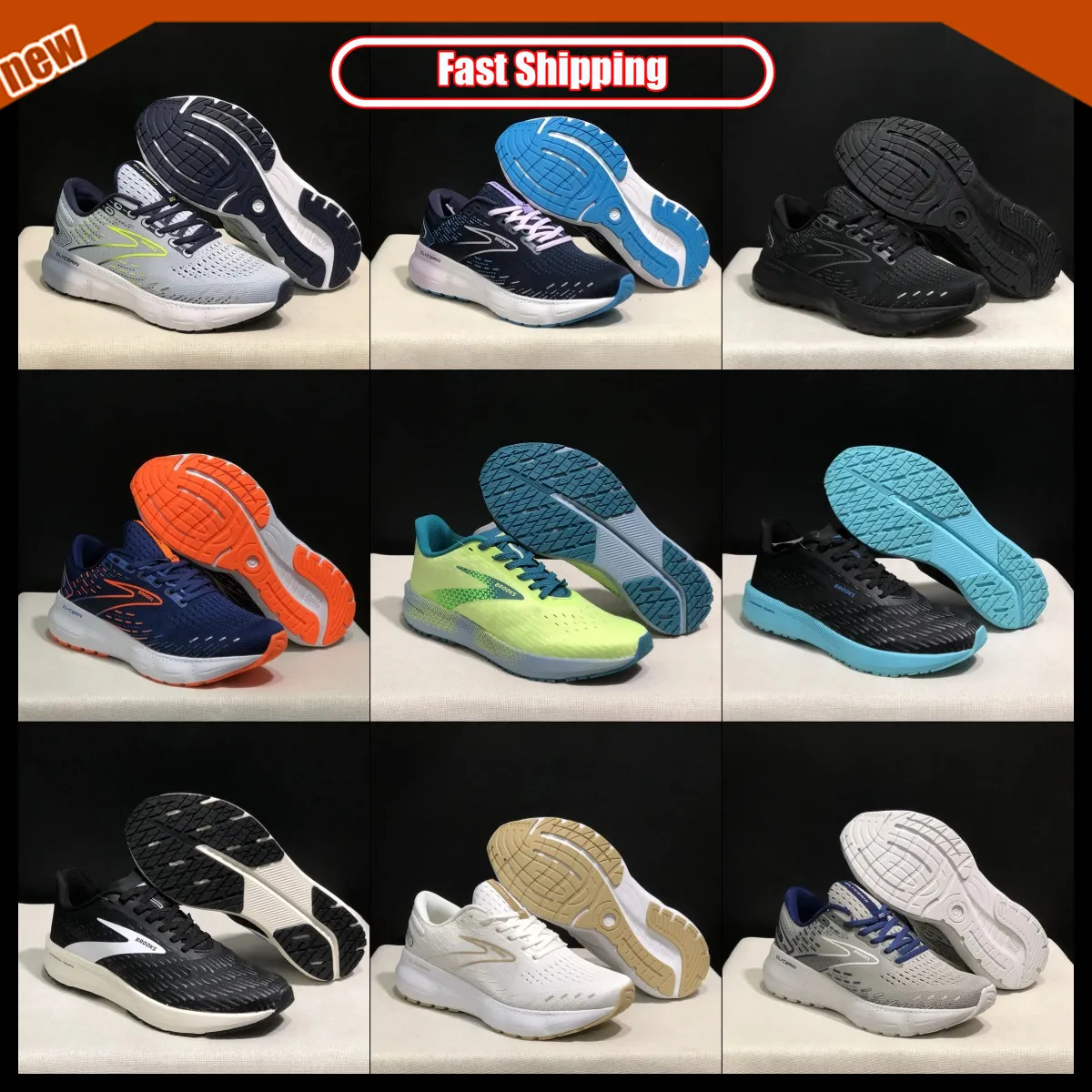 Brooks running shoes women black store