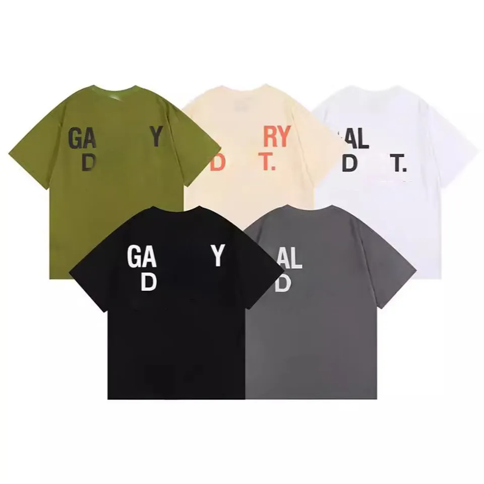 Designer d'été Tshirts pour hommes Tshirt Shirts Womens Shirts Trendy Brand Classic Logo Lettrage Imprimée simple Tees Casual Loose High Street Street à manches courtes