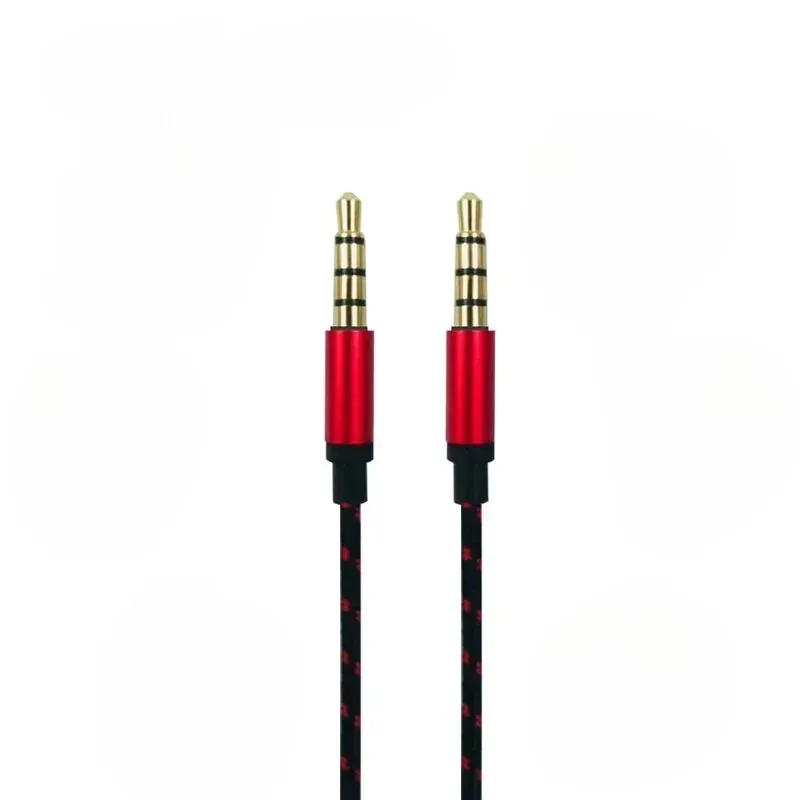 3,5 mm aux kabelaansluiting mannelijk naar mannelijke audiokabel 3,5 mm luidsprekerkabel voor hoofdtelefoonauto voor Xiaomi Redmi 5 plus OnePlus 5T aux koord