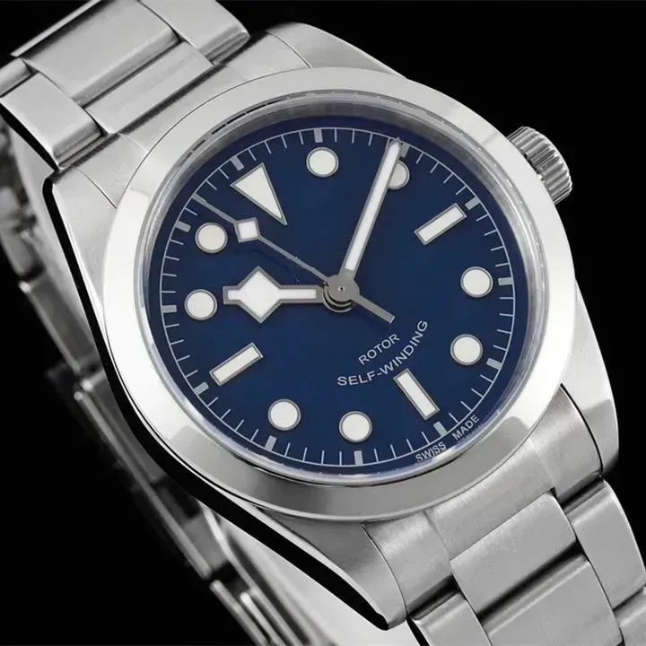 Luxury Swiss Explorer Watch With Ceramic Bezel And Luminous Geneve Dial