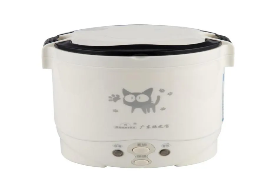 Ny 1L Electric Mini Multicookers Portable Rice Cooker som används i hus 220V eller CAR 12V TRUCK 24V Multicookings C190419019481379