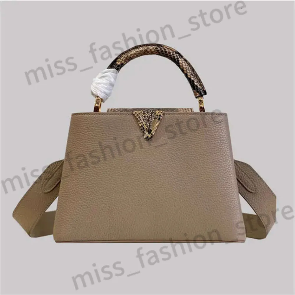 Designer Tote Bags Louisehandbag Shoulder Bag Women Handbags Fashion Louisvuiotton Crocodile Skin Solid Classic Metal Real Leather 382 285