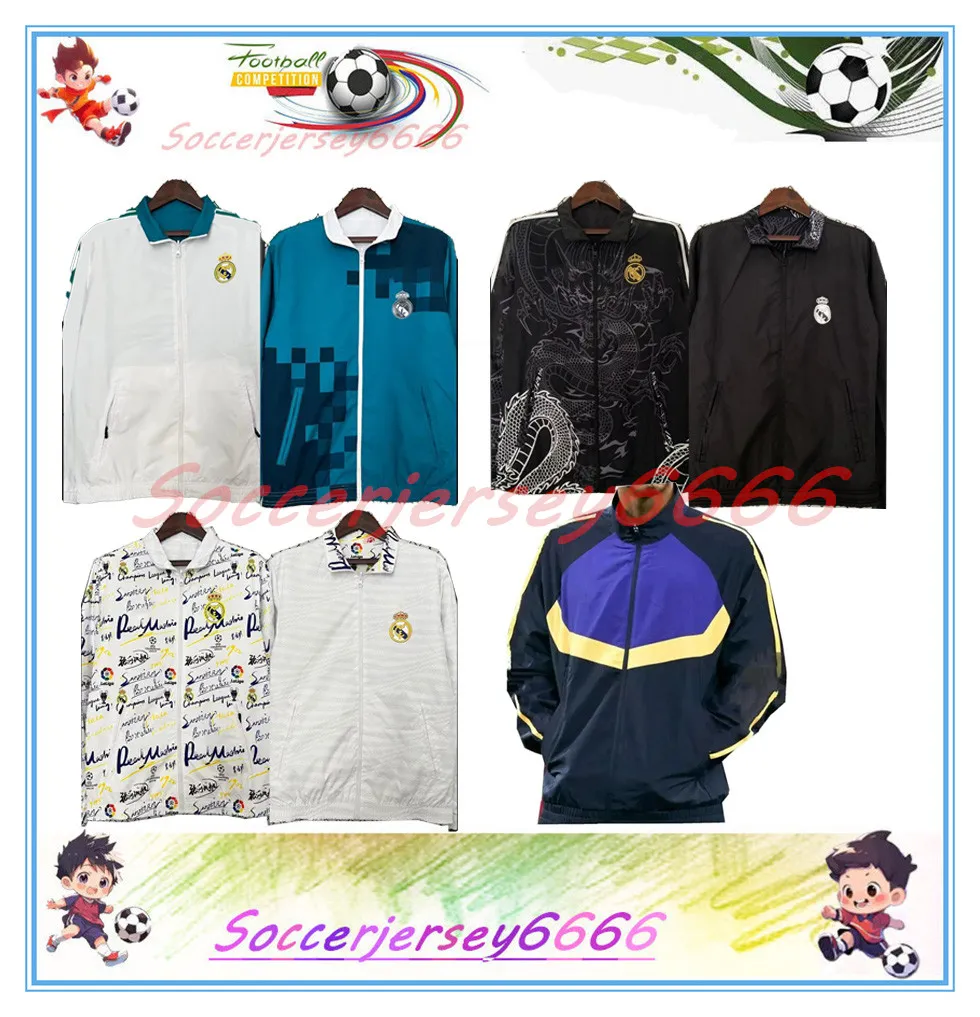 2024 2025 Real Madrid Full Zipper Tracksuit Treinamento Treinamento Vini Jr Bellingham Capuz Jaqueta Windbreaker 24/25 MBAPPE Real Madrides Men Football Camborá