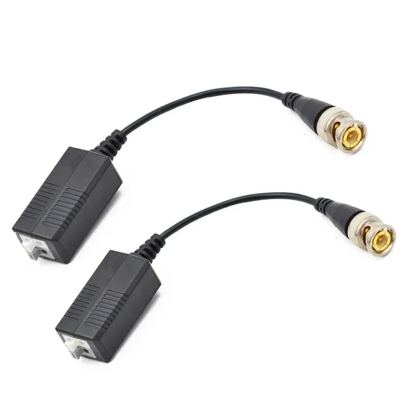 Anpwoo 2st 3000ft avstånd UTP Video Balun Twisted CCTV Balun Passiva sändtagare BNC CABLE CAT5 CCTV -adapter