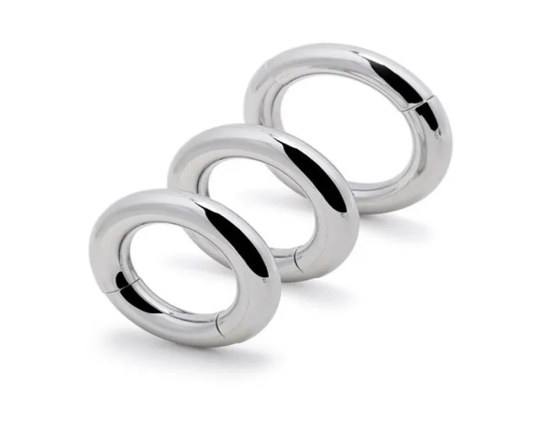 Магнитное кольцо из нержавеющей стали кольцо для растягивающего кольца для мужчин кольцо для взрослого рабства BDSM Toys7478763