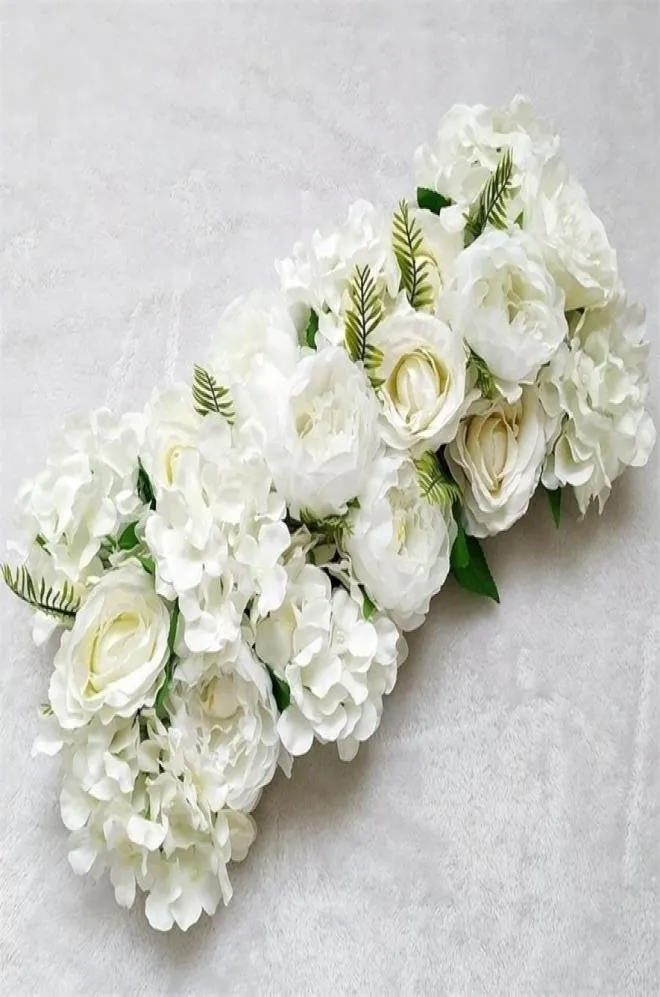 Künstliche Pfingstrosen Rose Hortensie Reihenfolge Hochzeit Hintergrund gefälschte Blumenwanddekoration DIY -Kombination Bogen Arrangement 2206093327298