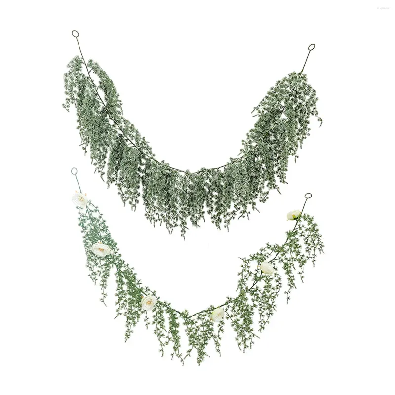 Decorative Flowers Artificial Vine Greenery Garland Hanging