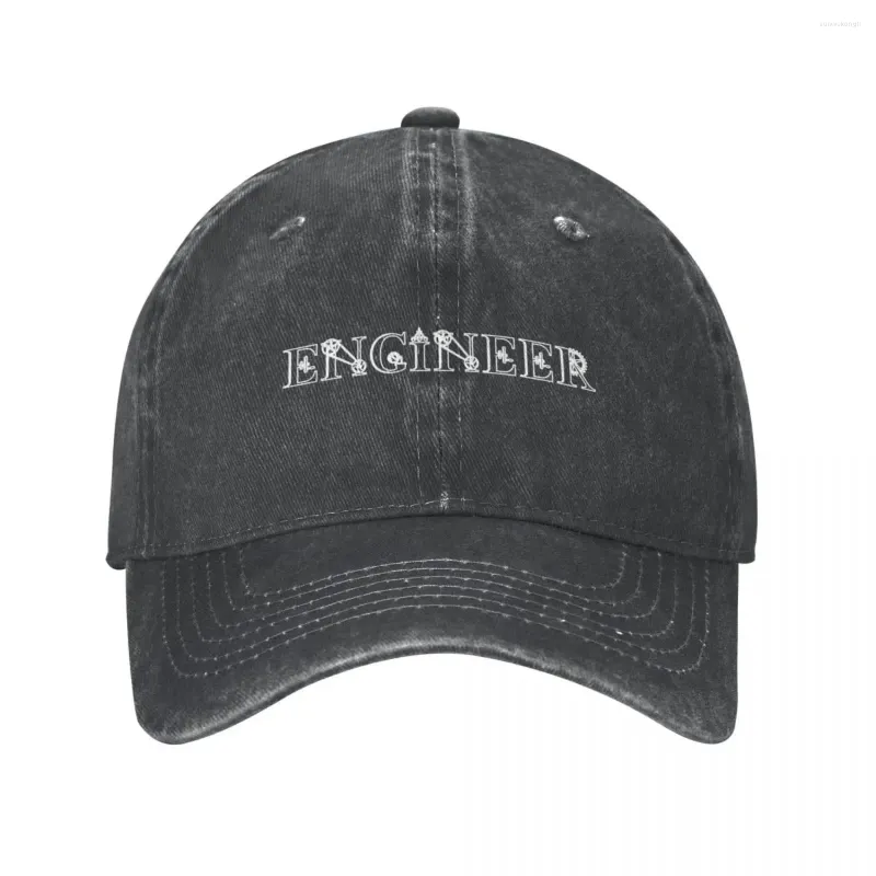 Ballkappen-Ingenieur-Titel direkt auf Ihre Brust/Laptop geschrieben!- Cool Cowboy Hat Custom Cap Mens's Women's's