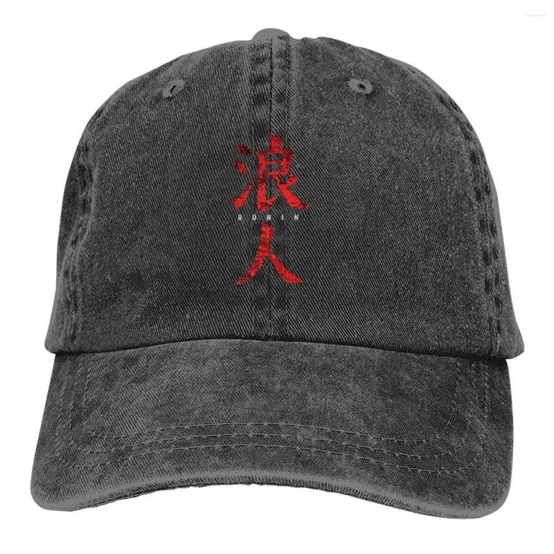 Ball Caps Ronin Baseball Peaked Cap Japanese Samurai Sun Shade Cowboy Hats For Men Trucker Dad Hat