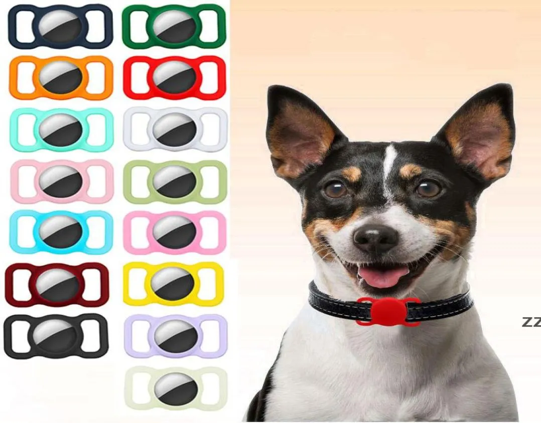 Custodia a banda cinturino per il silicone del colletto per cani copre casi anti-lost PET protettivi Località di localizzazione GPS HWB74818276644