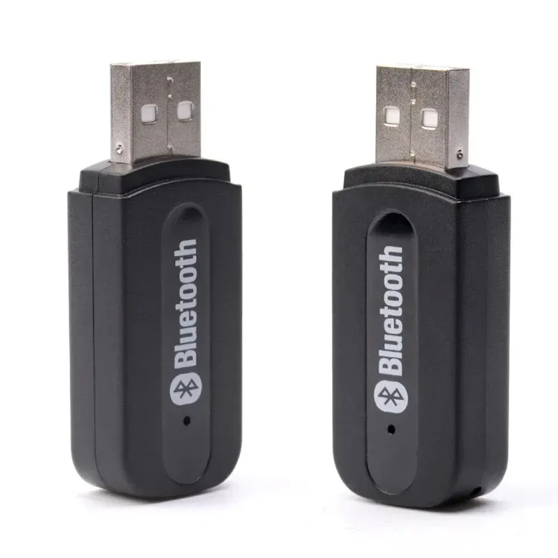 Bluetooth -adapter 3,5 mm Muziekontvanger Bluetooth Audio -ontvanger USB Bluetooth Stick USB -voeding 3,5 mm Audiogegevenskabel